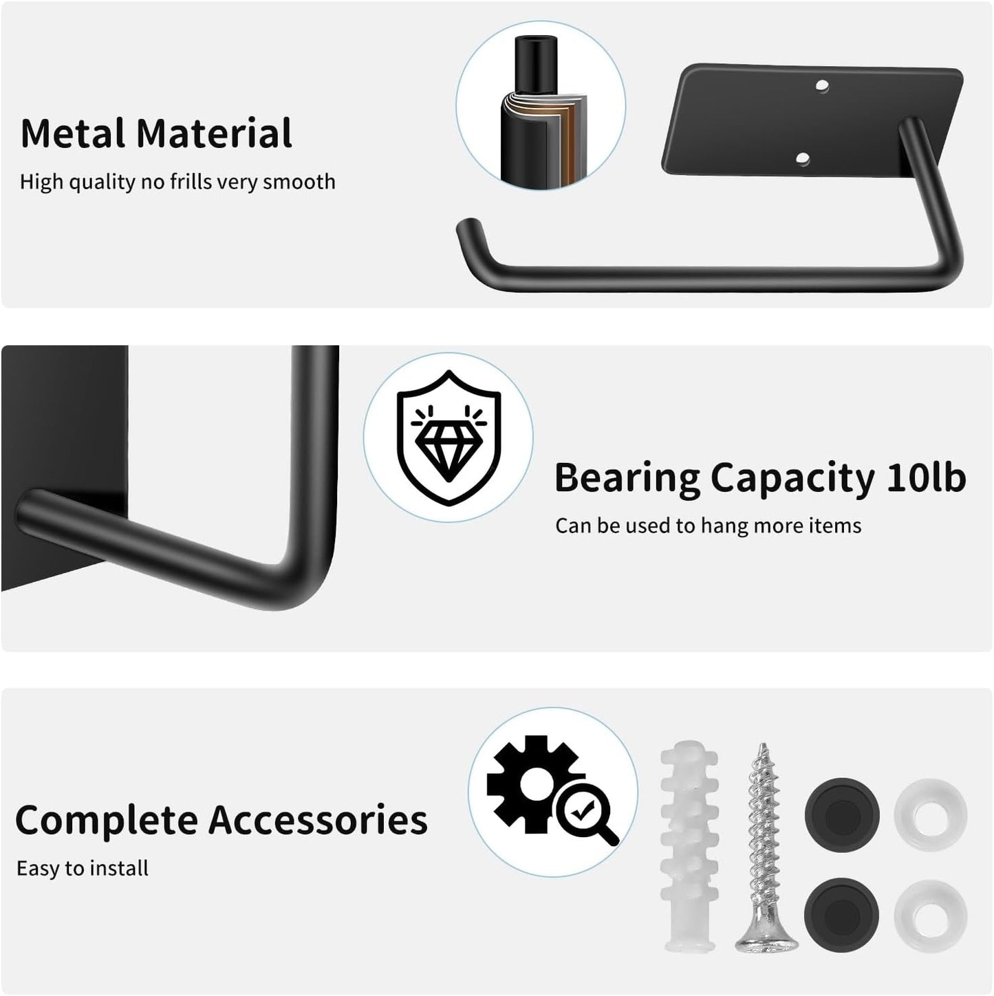 Stainless Steel Hat Racks by [Brand Name] - 2 Pack Adhesive Hooks for Wall | Holds Over 20 Baseball Caps