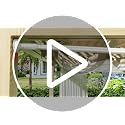 41-146 Inch Heavy Duty Tension Curtain Rod Set - White, One-Click Extension