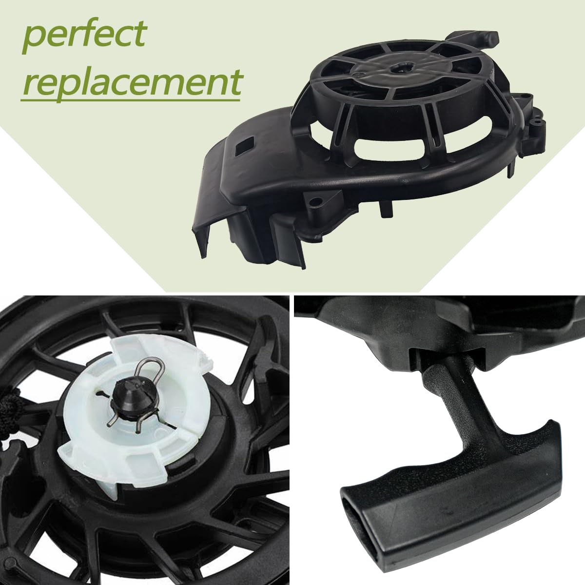 Rewind Starter 594062 - Recoil Starter Pull Start for Lawn Mowers | Fits 093J02, 103M02, 103M05, 103M0B, 104M02