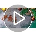 Gingerbread Christmas Ornaments Set - 3 Resin Hanging Decor, 3.5 Inch