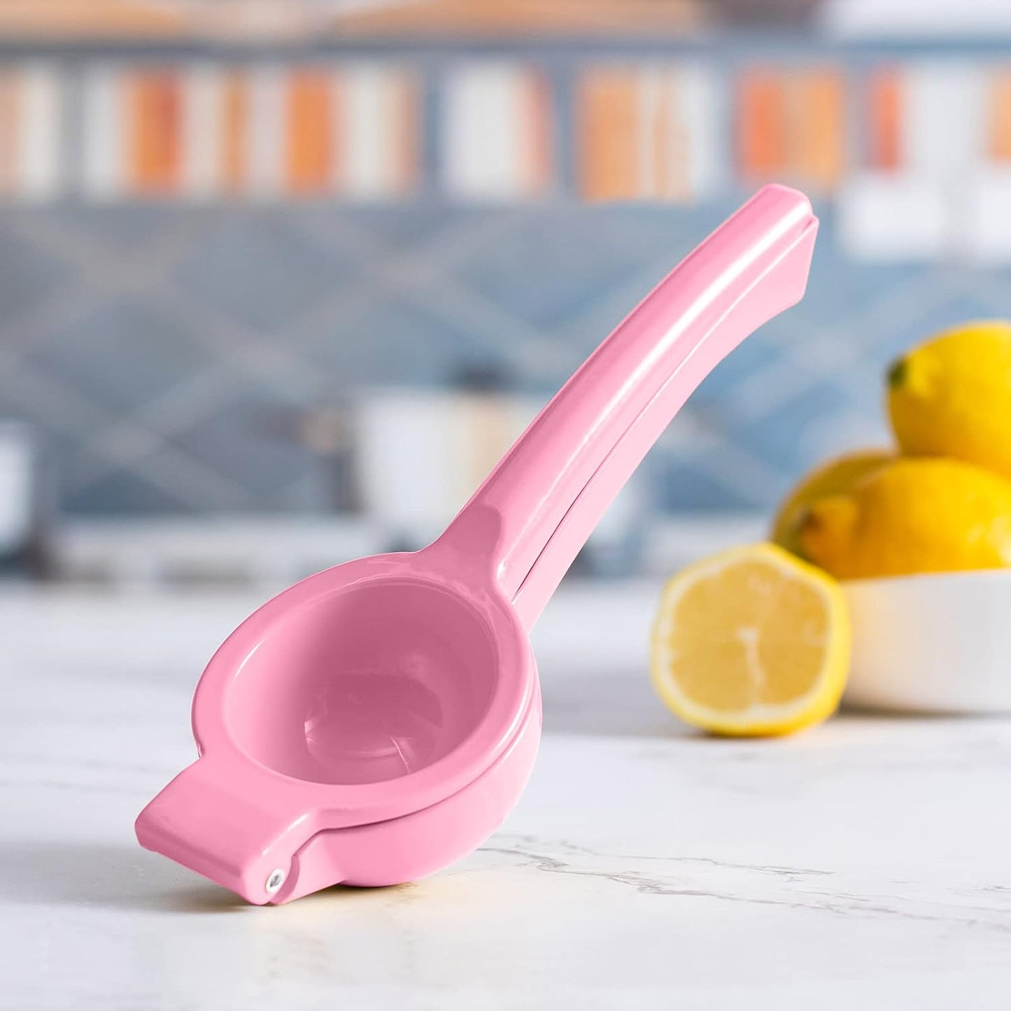 Metal Lemon Squeezer - Premium Manual Citrus Juicer for Fresh Juice | Durable Lime Squeezer