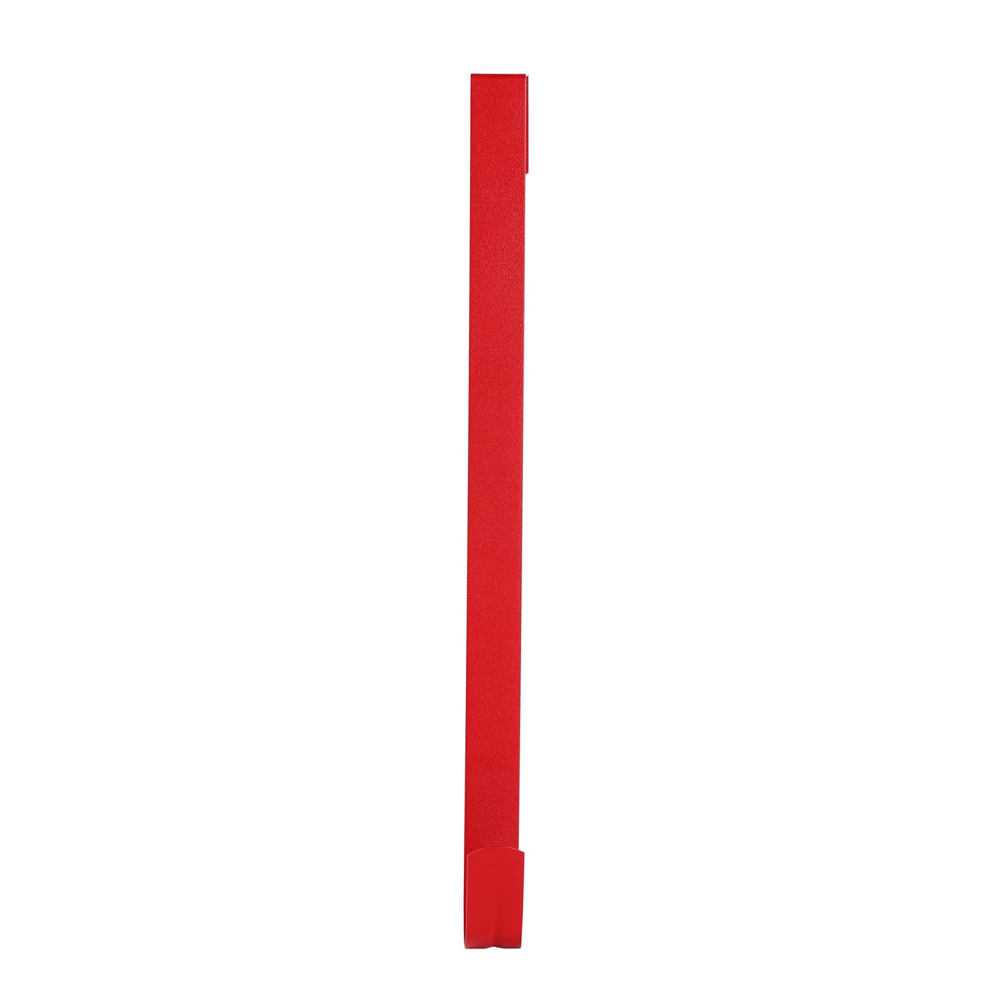 Sattiyrch 12" Wreath Hanger for Front Door,Steel Over The Door Hanger Hook,Wreath Door Hanger (Red,1)