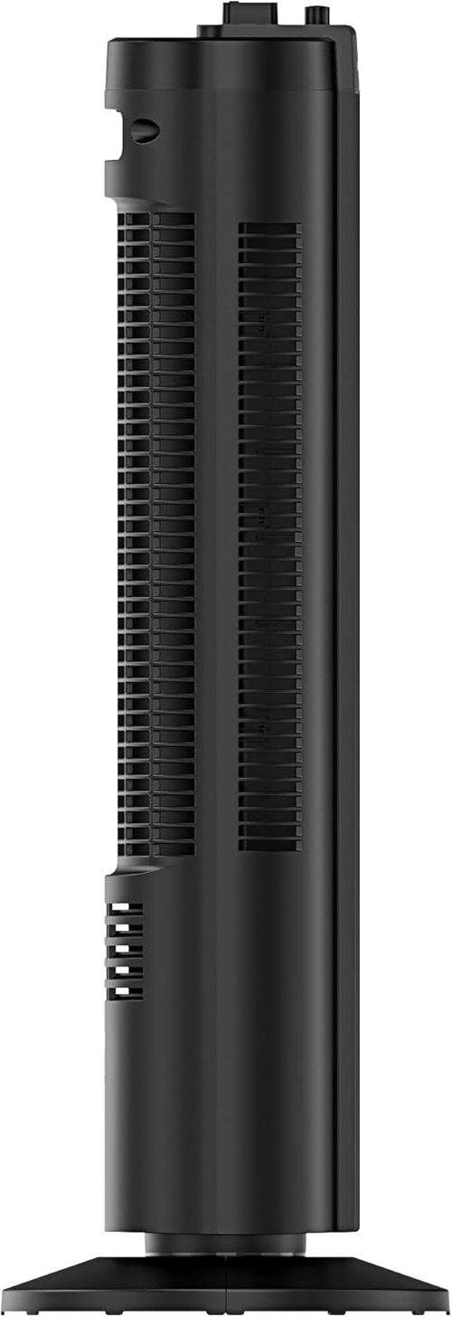 Emerson FAT2835-A Oscillating Tower Fan - 60° Oscillation, 3 Speed Settings, Black