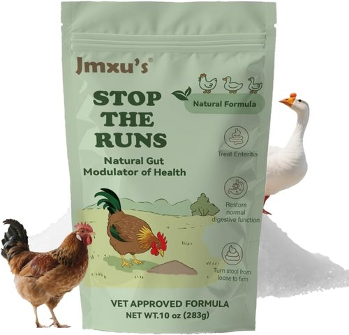 Chicken Gut Modulator - Natural Anti-Diarrhea Powder for Poultry | 10 oz Supplement to Control Diarrhea