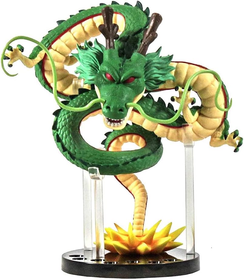 Shenron Figure Set - 3.5cm Resin Statue with Crystal Balls & Gift Box | Perfect for Halloween & Christmas