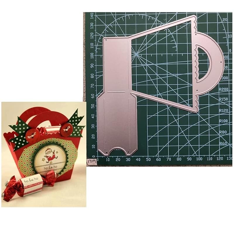 Christmas Candy Bag Die Cutting Stencil Set for Scrapbooking & Cards