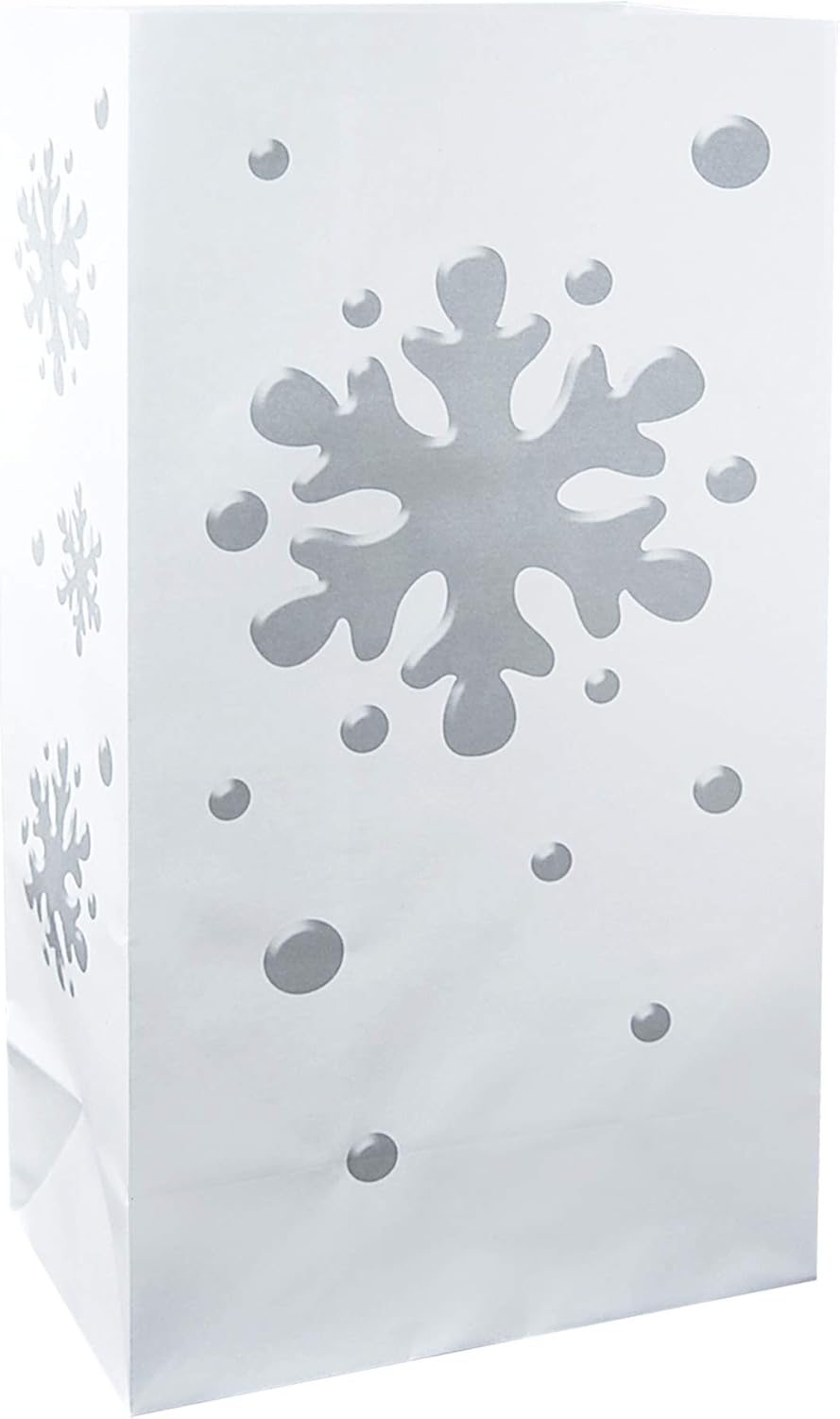 Gold LumaBase Paper Luminaria Bags - Set of 24 for Outdoor Decor