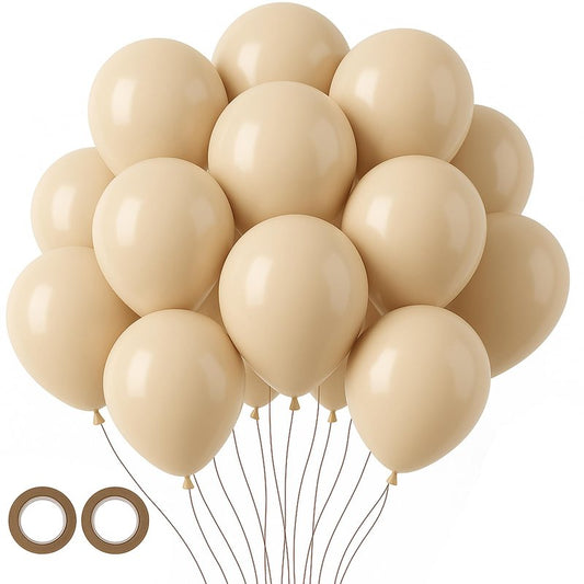 Voircoloria 105pcs Blush Balloons 12inch Party Latex Balloons for Boys Girls Birthday Baby Shower Gender Reveal Wedding Sunflower Party Decorations