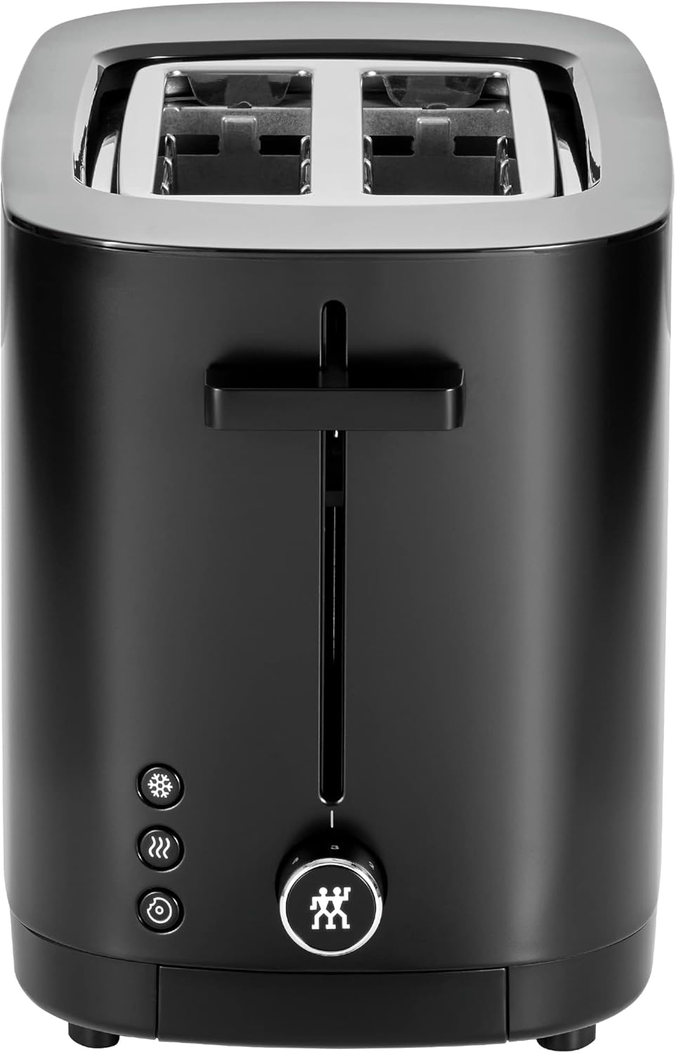 ZWILLING Enfinigy 2-Slice Toaster - Extra Wide 1.5" Slots for Bagels & Toast | Sleek Black Finish