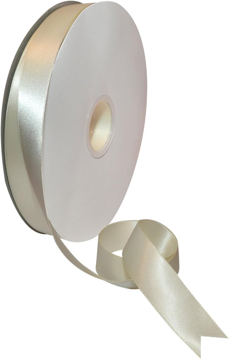 Rosy Mauve Double Face Satin Ribbon 3/8" x 100 YD - Perfect for Gift Wrapping, Crafts & Weddings