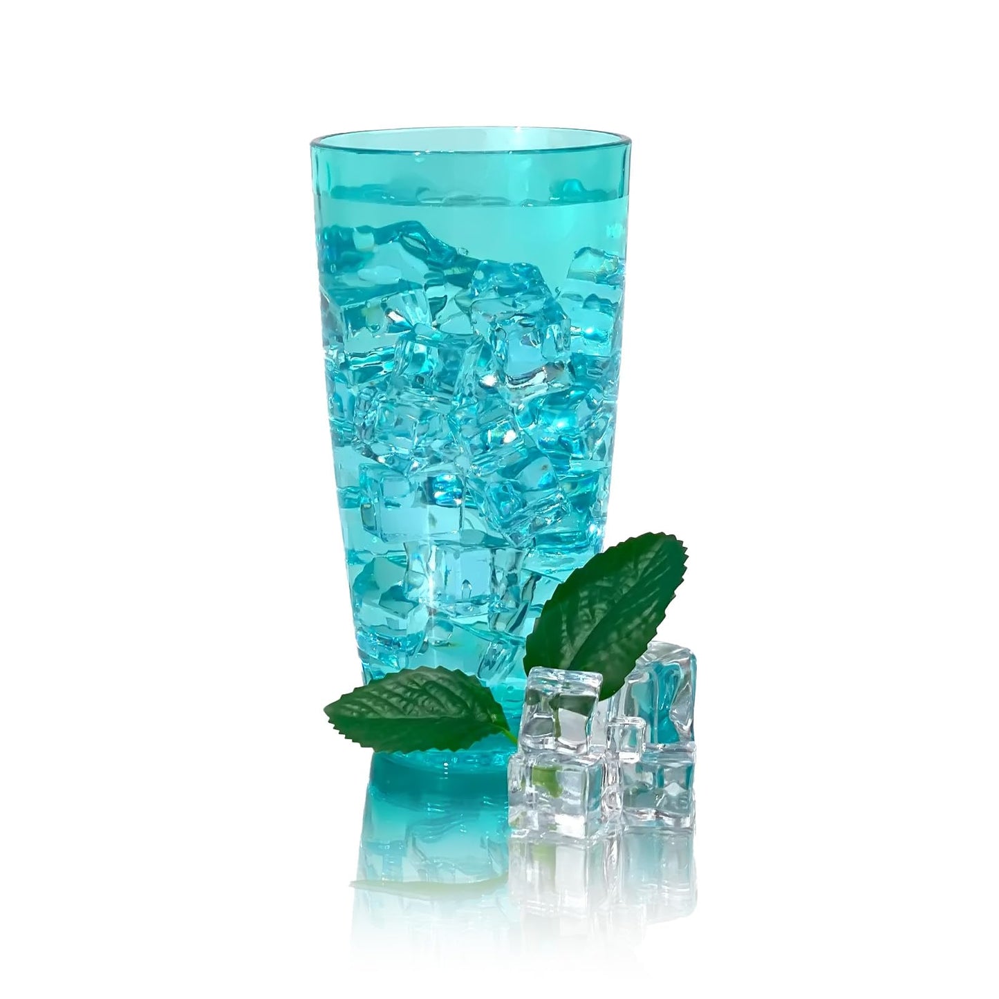 Yanglonghui 26-Ounce Plastic Tumblers (Set of 6), Reusable Plastic Mugs, BPA-Free Acrylic to Drink Mugs, Shatter Resistant, Textured Interior, Dishwasher Safe (Multi Color, 26 Ounce)