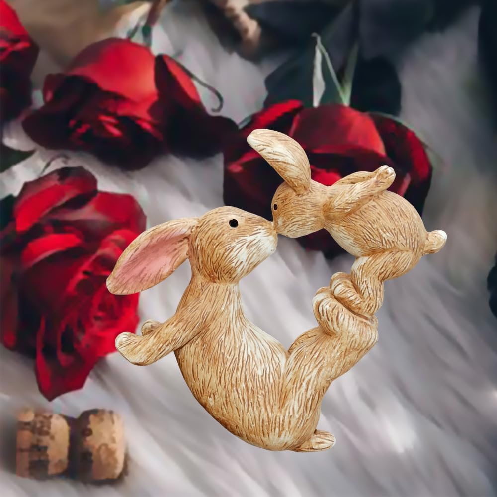 Regine Switzerland Rabbit-Shaped Statues - Charming Easter Ornaments | Perfect Gifts for Him & Her