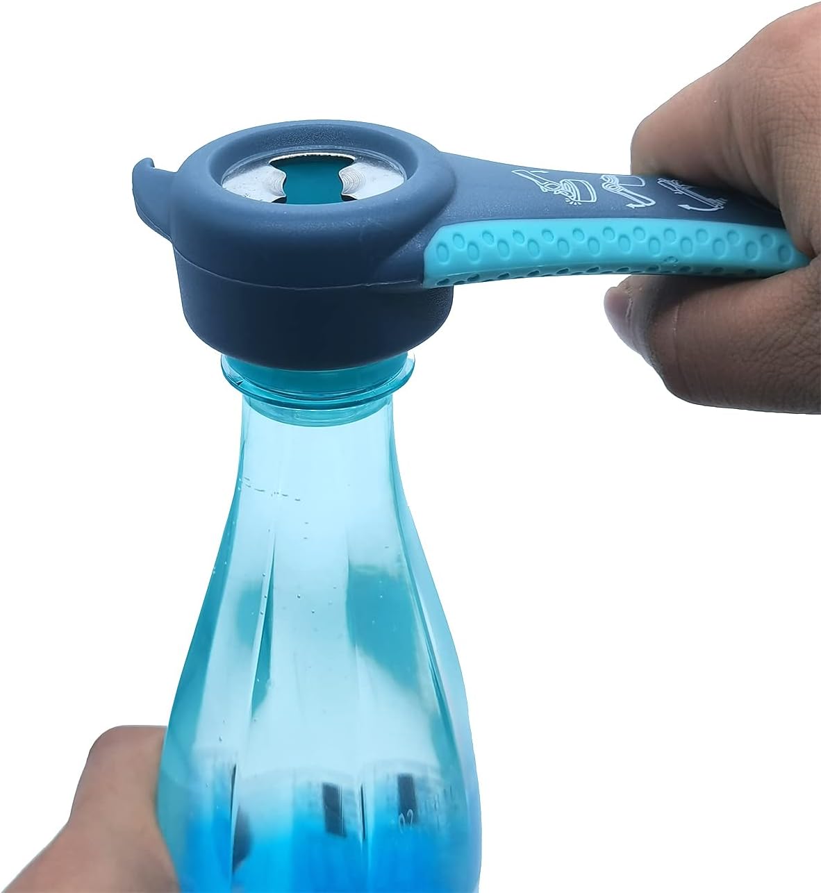 Skiennix 5-in-1 Jar Opener - Rubber Gripper Pad for Seniors with Arthritis | Easy to Use