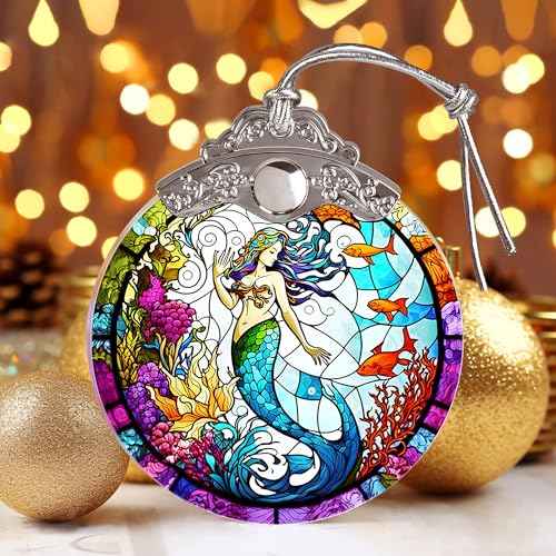 Beautiful Mermaid Ornament - Christmas Keepsake & Stocking Stuffer - Gift for Girls