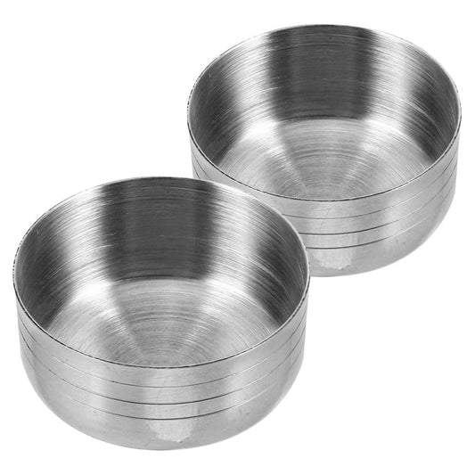 VINTORKY Stainless Steel Cocktail Shaker Lid Replacement 1.65 Inch Bar Tumbler Cap for Mixing Drinks Juice Bubble Tea Accessories