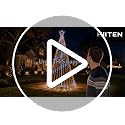 HIITEN 7FT Outdoor Christmas Tree with Lights, DIY Light Show & Remote