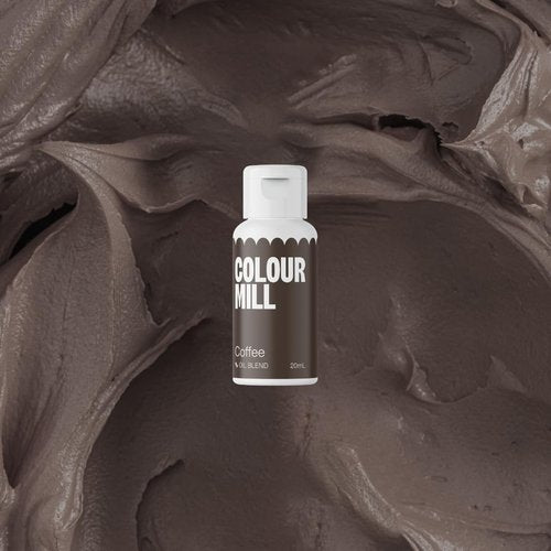 Colour Mill Oil-Based Food Coloring, 20 Milliliters Coffee