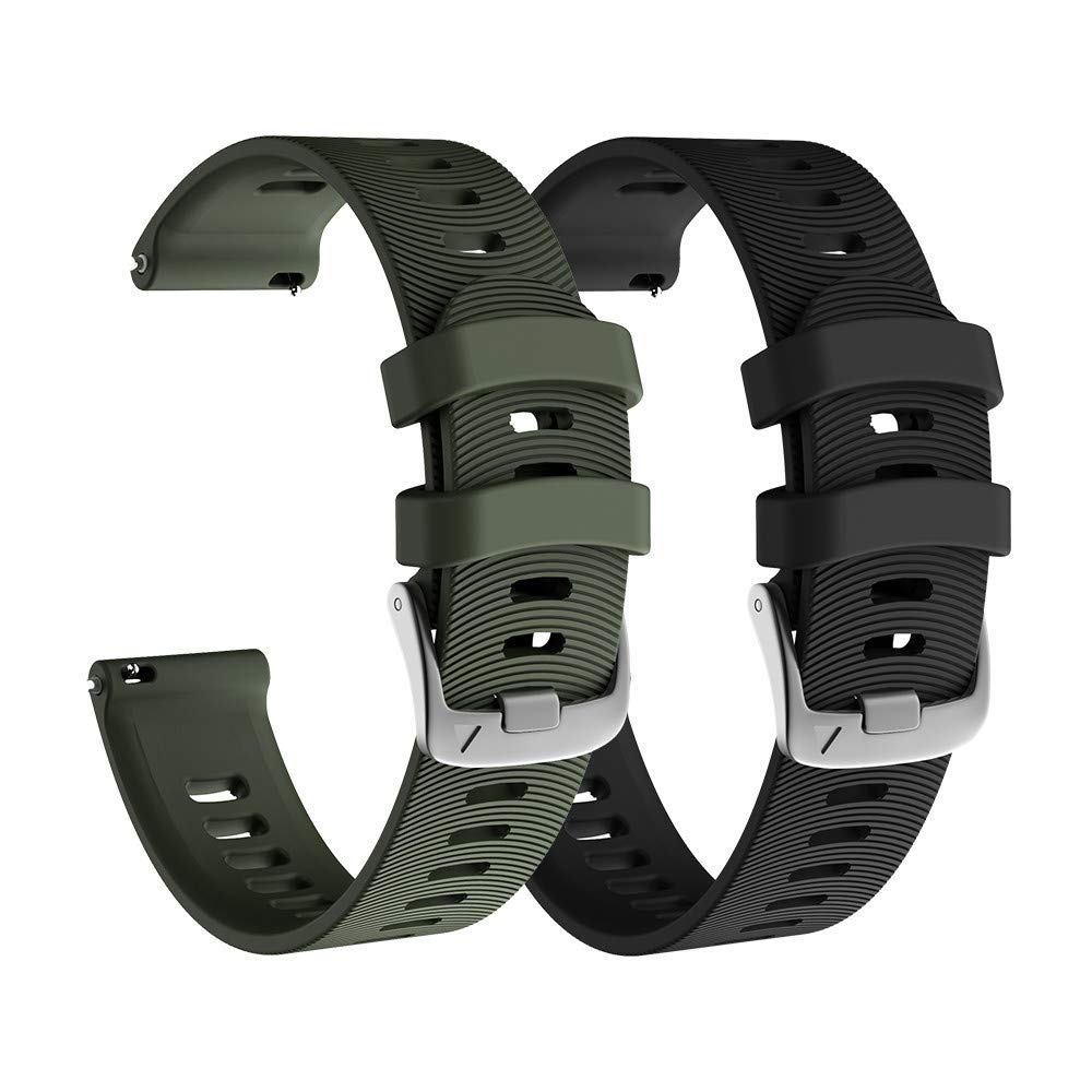 NotoCity for Garmin Forerunner 245/Forerunner 55 Band, 20mm Replacement Band for Galaxy Watch 5/5 Pro Galaxy Watch 4/Vivoactive 3/Vivoactive 5