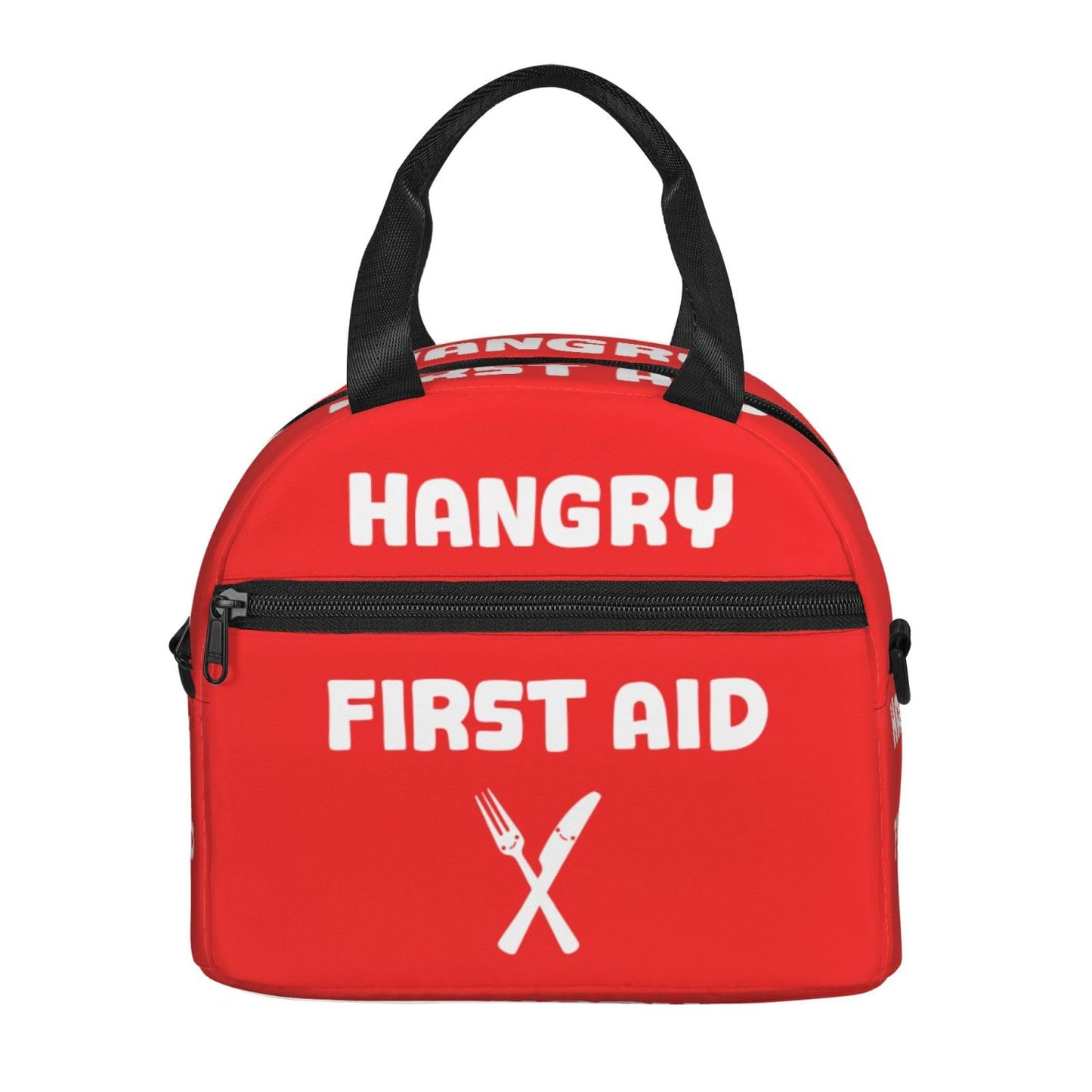 Hangry Insulated Lunch Bag Reusable Lunch Box With Adjustable Shoulder Strap Cooler Tote Bag For Men Women