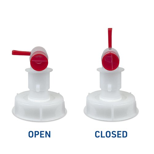 ePackageSupply Premium 5-Gallon Hedpak With Spigot: Durable HDPE, BPA-Free Plastic, Reusable Liquid Storage Solution for water, juices, beverages, chemicals, essential oils, and liquid foods.
