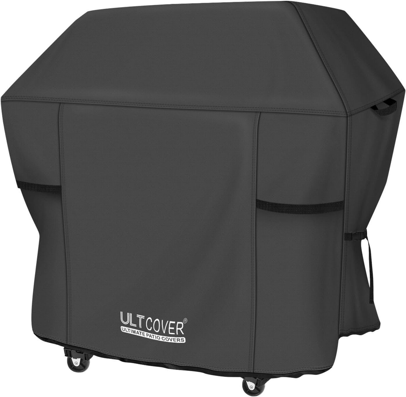ULTCOVER Waterproof Grill Cover - Heavy Duty 48-Inch BBQ Cover for 2-3 Burner Gas Grills | Black