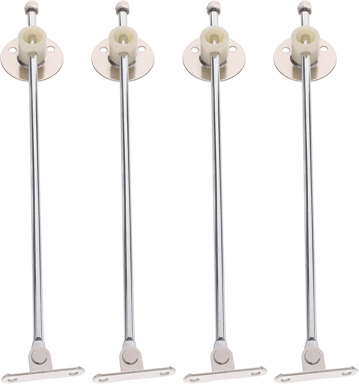 Skiennix Cabinet Support Rods - Durable Hinges for Kitchen Cabinets | 4-Piece Set for Wooden Boxes