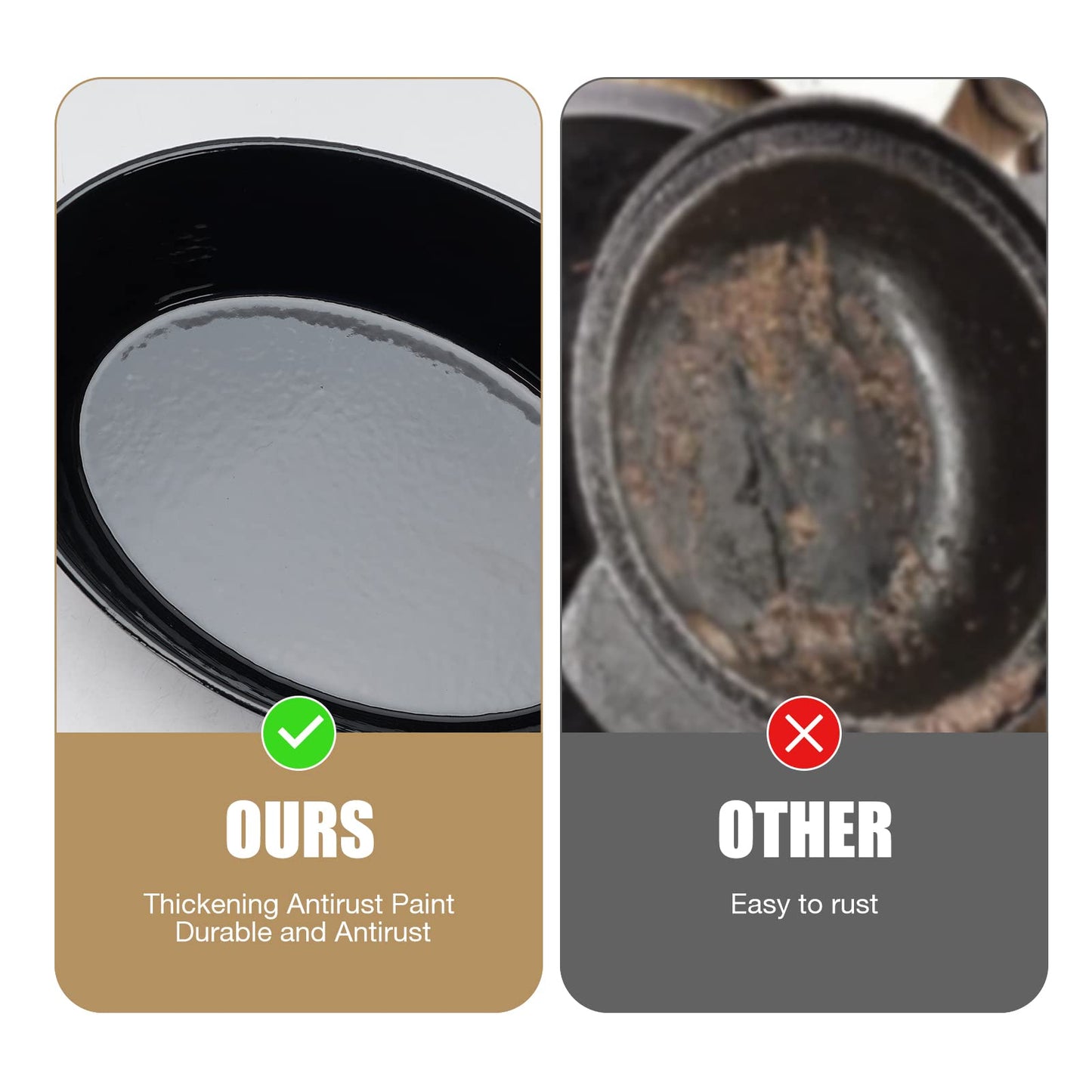 MYFIREPLACEDIRECT Wood Stove Steamer 2.5 Quart, Wood Stove Humidifier with Decorative Bear Pattern, Cast Iron Steamer for Wood Stove Rust Resistant Matte Black