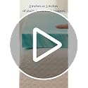 Queen Memory Foam Mattress Topper 3 Inch Cooling Gel Pad - Balances Comfort & Support