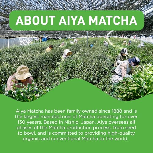 Japanese Matcha Green Tea Powder Ceremonial Grade 3.5oz - Vegan, Gluten-Free