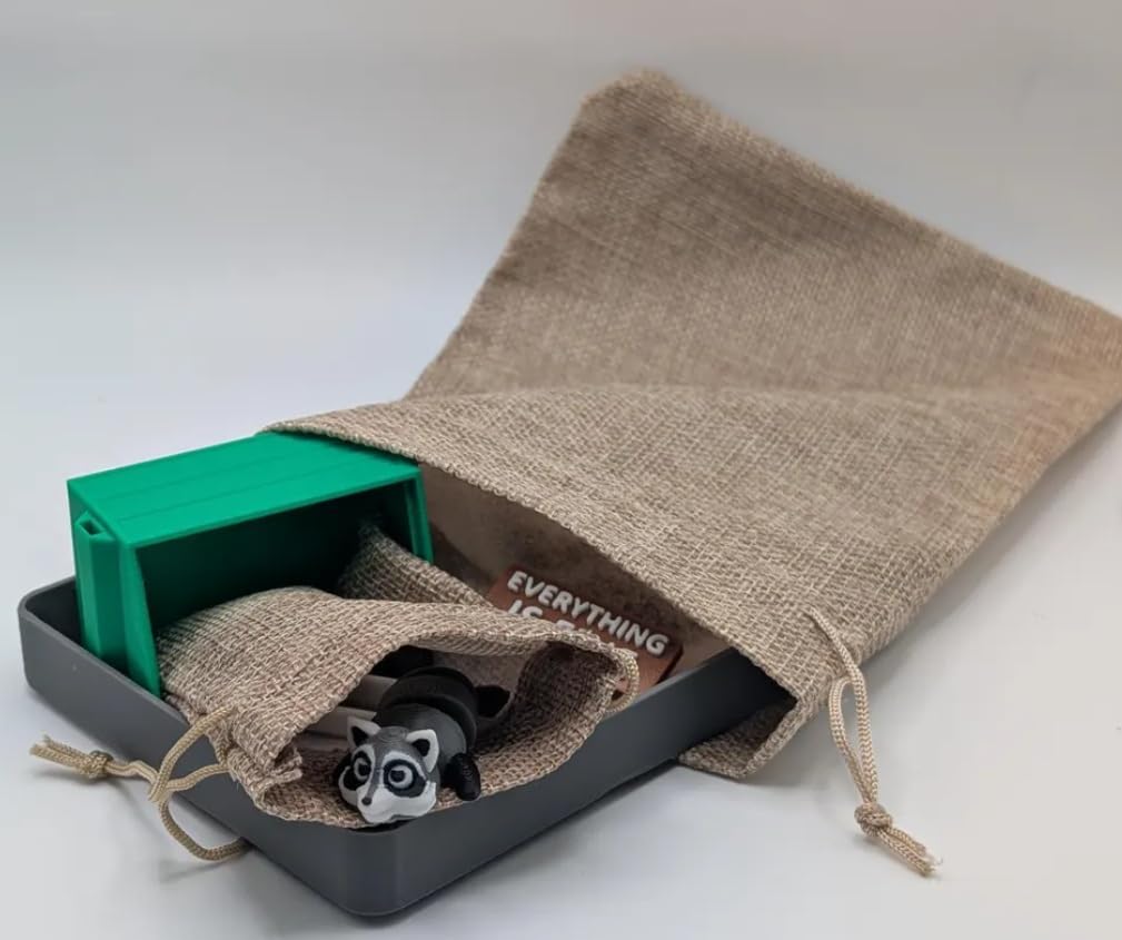 Zen Garden - Dumpster Fire Design for Stress Relief | Perfect Desk Decor