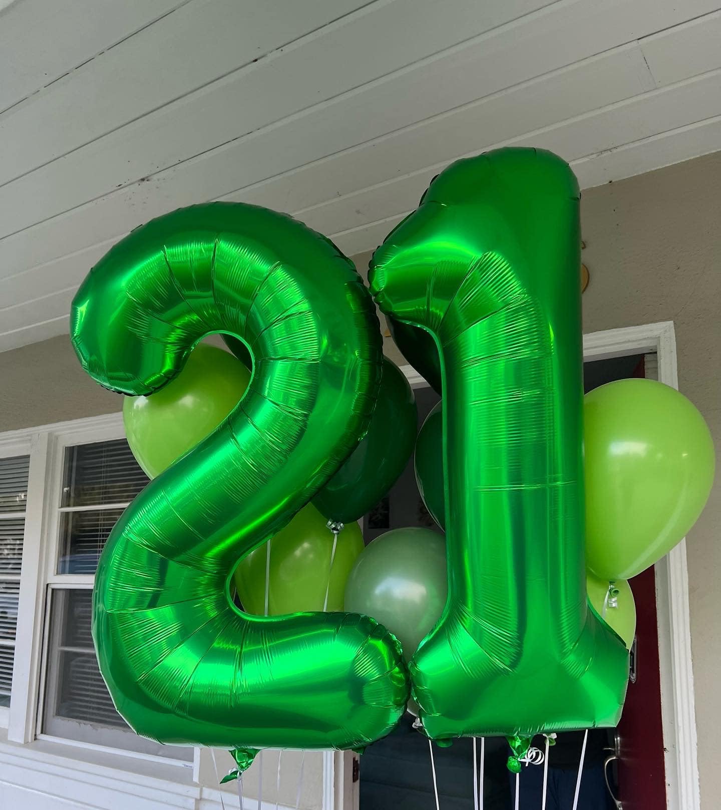 Green 2 Balloon, Number Balloons 40 Inch, 2nd Balloon Number Birthday Decorations, Second Two Birthday Party Supplies, Number 2 Balloon, St. Patrick's Day Games Theme Decorations