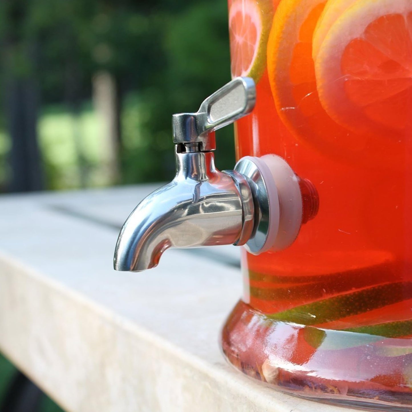 Sumerain Spigot for Beverage Dispenser,SUS304 Stainless Steel Metal Spigot Dispenser for Jar, Juice, Cold Drink,Wine,Beer