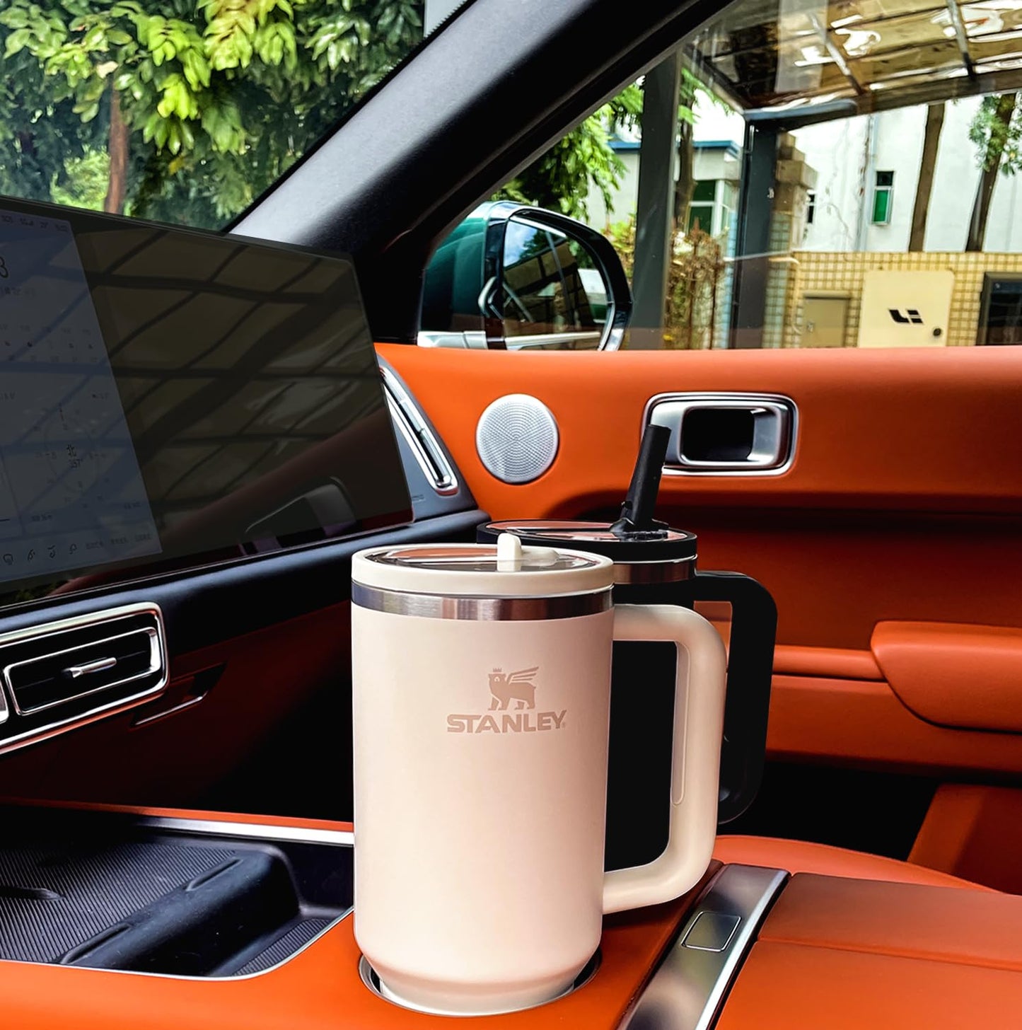 Stanley Lid Replacement 40 oz Cream 2.0 no Spill Lid Leak Proof Spill Proof Cup Lid Stanley Quencher Cup Lid Accessories