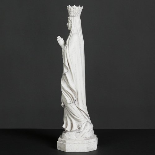 DevotedWalls Our Lady of Lourdes Statue - 12" Blessed Virgin Mary Figurine | Perfect Catholic Gift