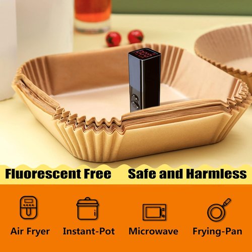 Chefman Air Fryer Liners - Disposable 7.1 Inch Paper Liners for 4QT Air Fryers | 150PCS Pack