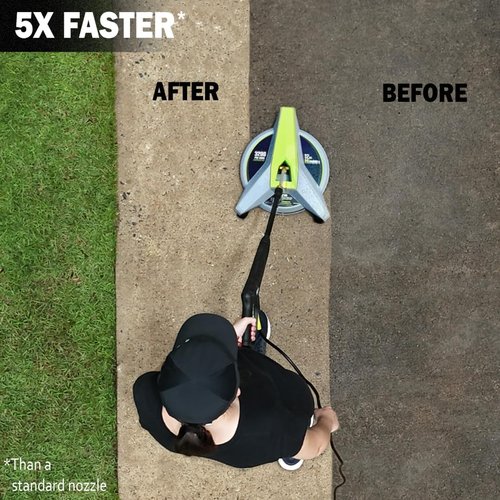 Hiclean 12" Electric Pressure Washer Surface Cleaner - 3200 PSI Max | Ideal for Concrete, Patios & Driveways