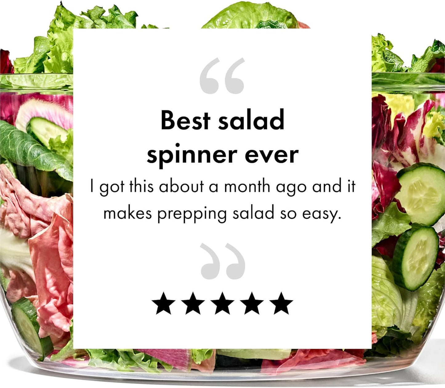 OXO Good Grips Salad Spinner - Efficient Lettuce & Fruit Washer | 6.22 Quart Capacity for Easy Cleaning