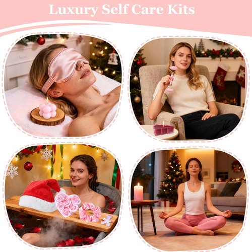 Advent Skincare Calendar by Advent | 24 Days of Beauty Gifts for Women | Gua Sha, Jade Roller, Spa Essentials