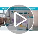 MLILY Kids Adjustable Memory Foam Pillow Blue - Pack of 1, Contoured Support