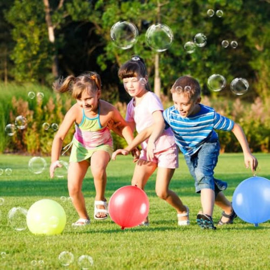 Punch Balloons 26Pcs, Colorful Punching Balloons Heavy Duty, Bounce Balloon with Rubber Band Handle for Ourdoor Games Birthday Party