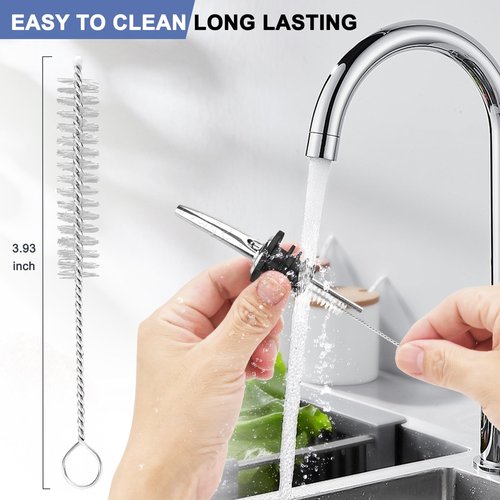 96-Pack Stainless Steel Pour Spouts for Liquor Bottles Oil Vinegar and Wine,Liquor Bottle Pourers with Rubber Dust Caps,Bar accessories,Pourers for Bartending