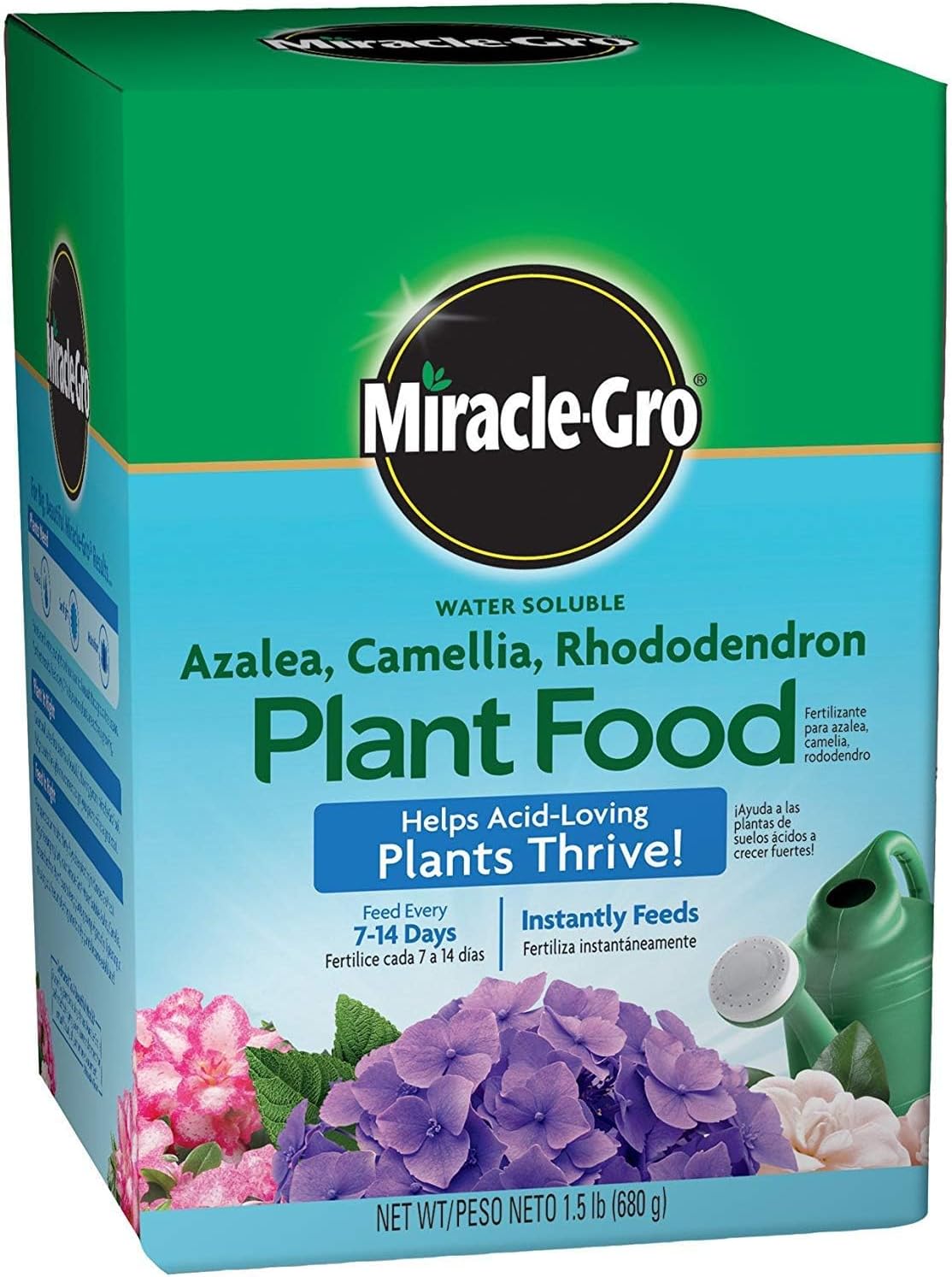 Miracle-Gro Plant Food - Water Soluble Formula for Azaleas, Camellias & Rhododendrons | 1.5 lb