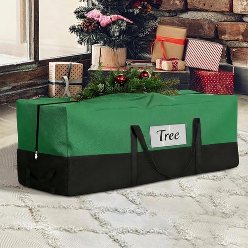 Christmas Tree Storage Bag - Heavy-Duty 600D Oxford for 8 Ft Artificial Trees | Durable Zipper & Handles