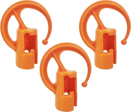 DAULT Heavy Duty Garage Storage Hooks - American-Made Tool Organizer for Stihl Kombi Attachments | Set of 3