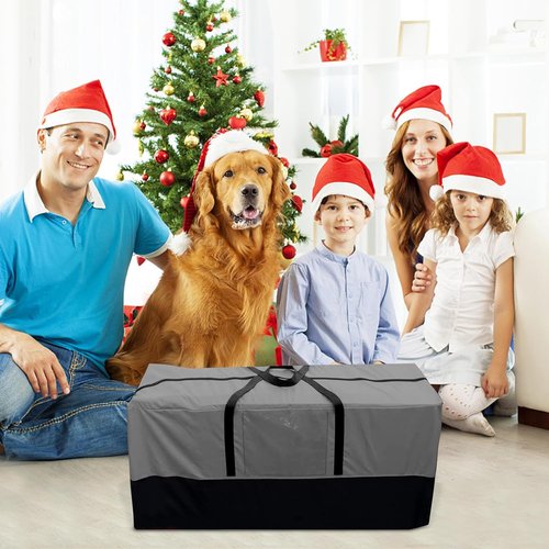 Christmas Tree Storage Bag by [Brand Name] - Heavy-Duty 600D Oxford for 8 Ft Trees | Durable Zipper & Reinforced Handles