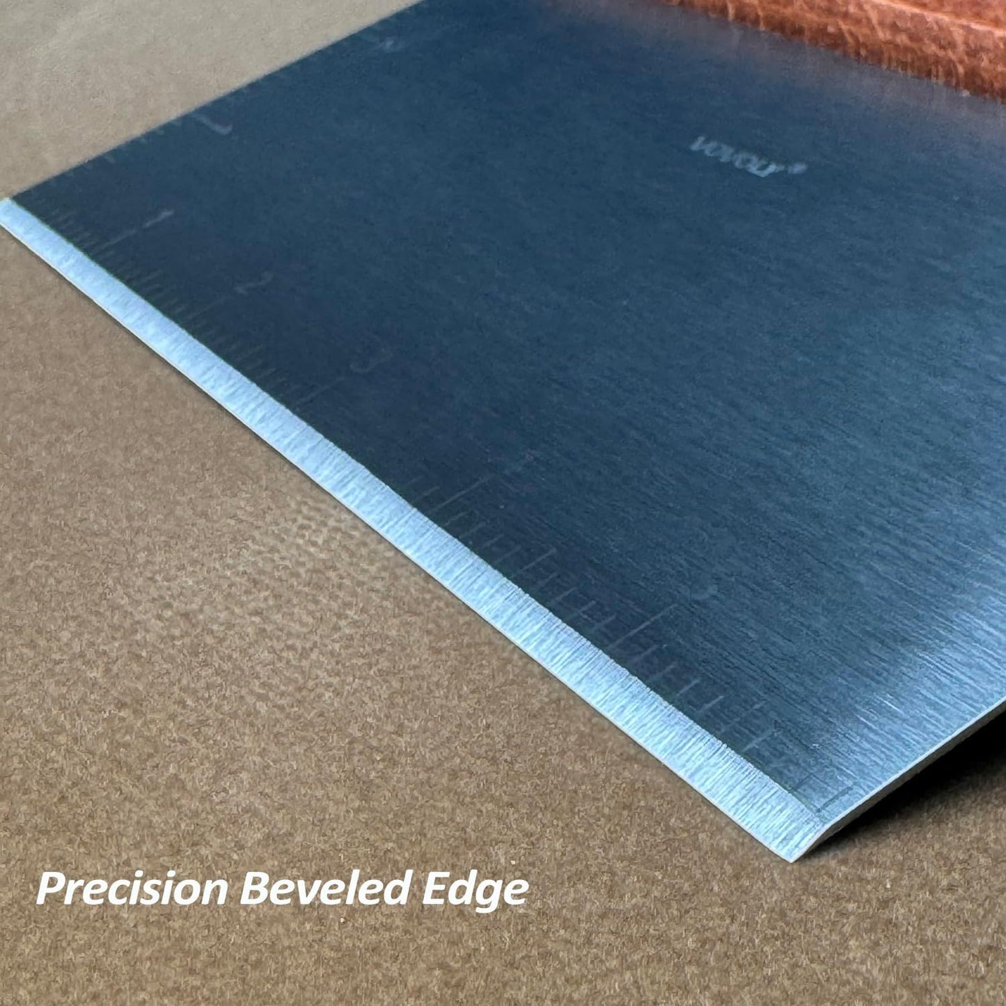 Vovoly Bench Scraper - Versatile Kitchen Utensil for Griddle, Dough & Pizza Cutting - Stainless Steel