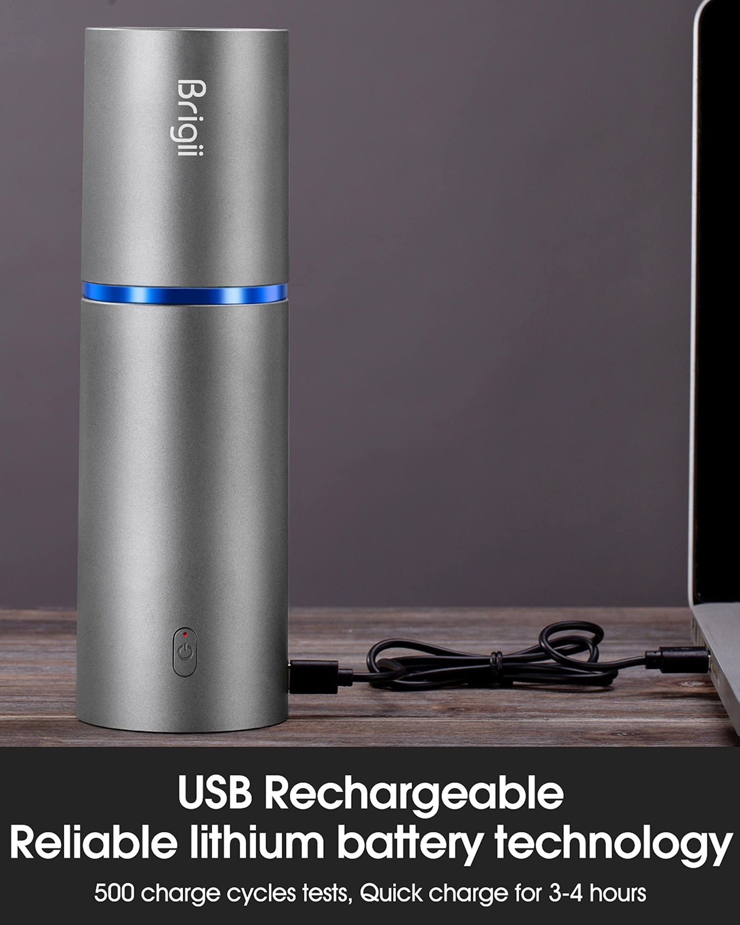 Brigii Mini Handheld Vacuum Cordless, 3 in 1-Car Vacuum & Air Duster & Hand Pump, Portable Rechargeable Cleaner for Car Interior, Small Spaces, Crevices-Y120 Pro