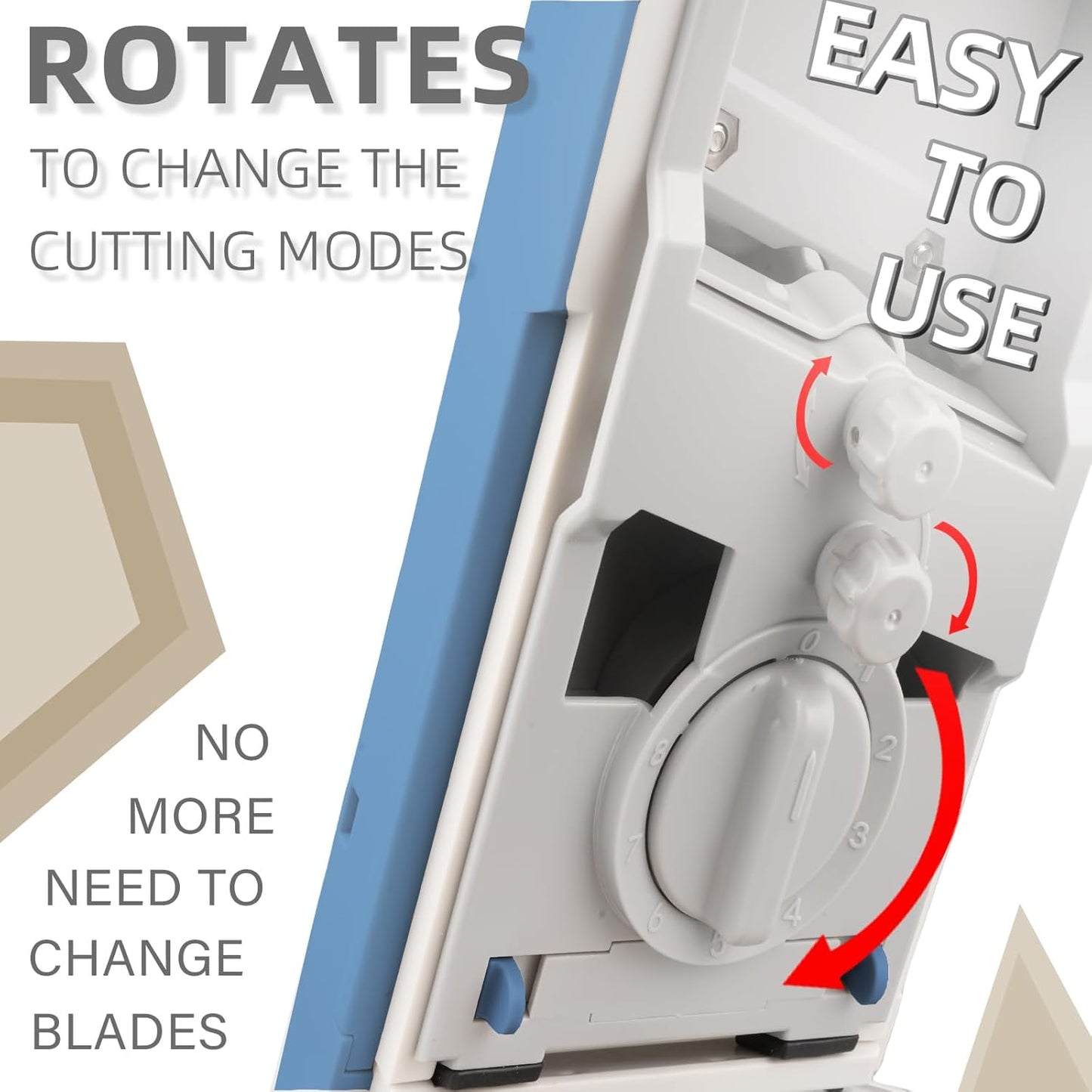 Upgrade Safe Mandoline Slicer - Adjustable Vegetable Chopper with Draining Basket | Perfect for Onions, Potatoes, and Salads