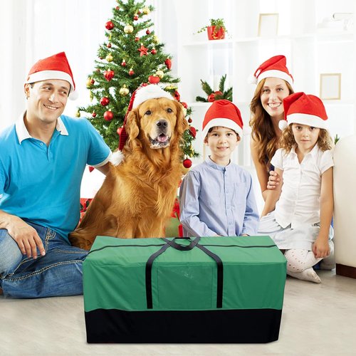 Christmas Tree Storage Bag - Heavy-Duty 600D Oxford for 8 Ft Artificial Trees | Durable Zipper & Handles