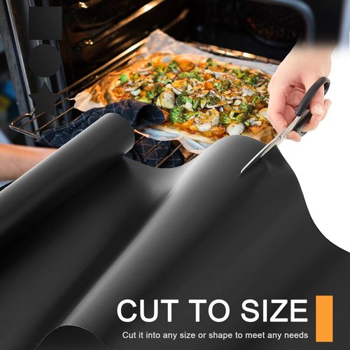 Heavy Duty Oven Liners by [Brand Name] - 5 Pack Non-Stick Mats, 17”x25” for Electric & Gas Ovens | Keep Your Oven Clean